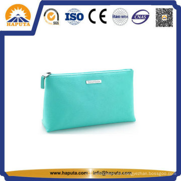 Bolsa de cosméticos de cuero PU portátil fácil (HB-6665)